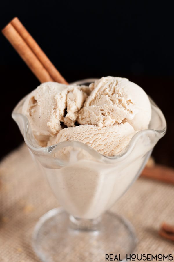 Brown Sugar Cinnamon Ice Cream ⋆ Real Housemoms