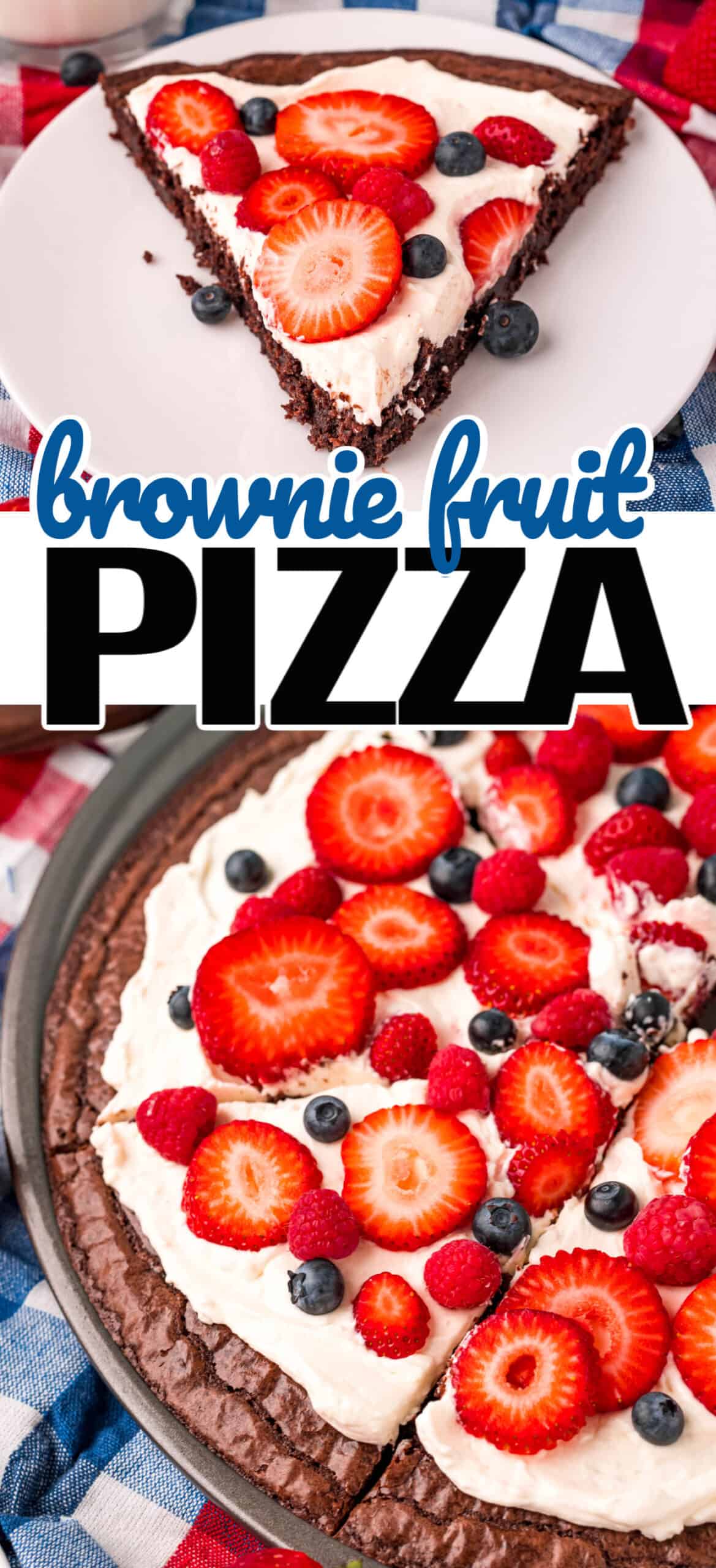 Brownie Fruit Pizza ⋆ Real Housemoms