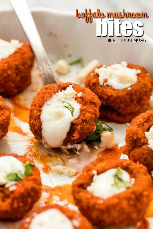 Buffalo Mushroom Bites