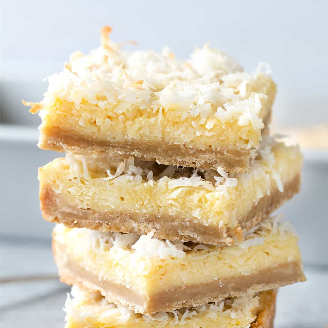 Buttery Coconut Bars Real Housemoms