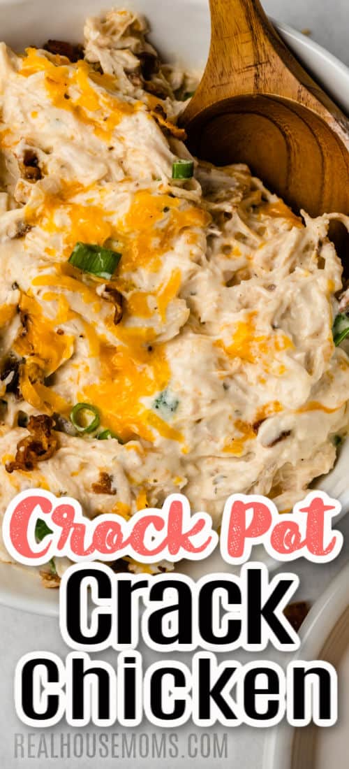 Easy Crock Pot Crack Chicken ⋆ Real Housemoms