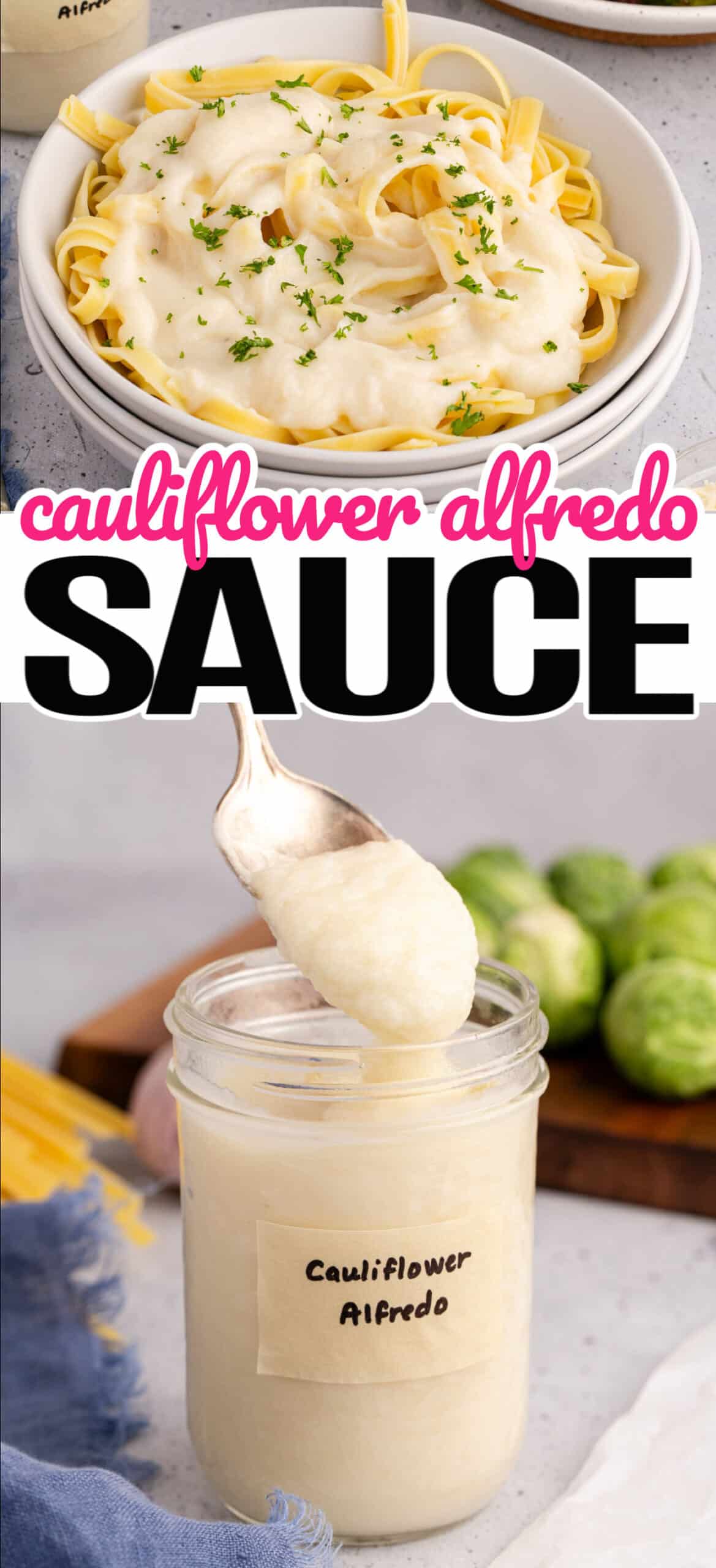 Cauliflower Alfredo Sauce ⋆ Real Housemoms