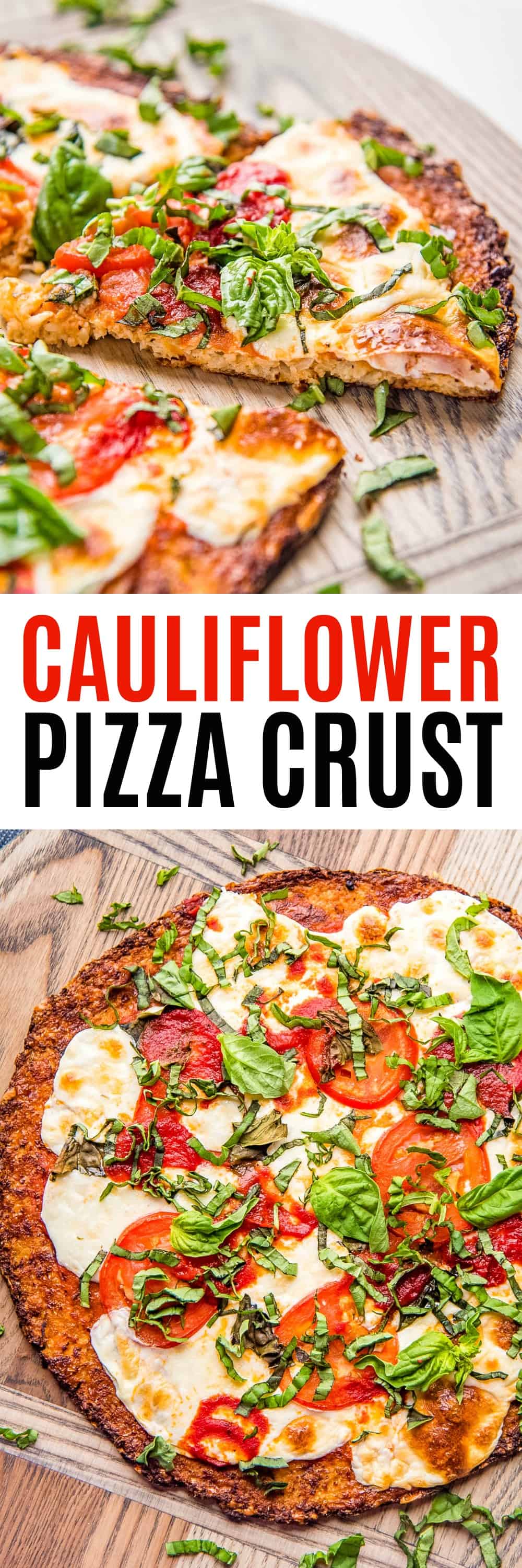 Cauliflower Pizza Crust with Video ⋆ Real Housemoms