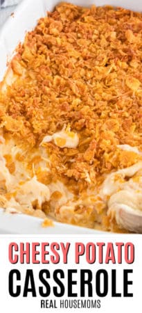 Cheesy Potato Casserole with Video ⋆ Real Housemoms