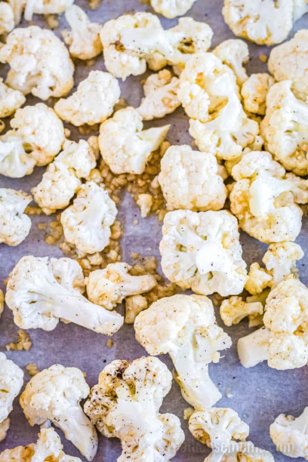 Cheesy Roasted Cauliflower Recipe ⋆ Real Housemoms