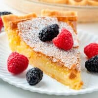 Easy, creamy, flavorful and classic, this Chess Pie recipe is an old-fashioned favorite dessert that is perfect for any occasion!