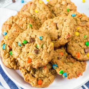 Chewy Monster Cookies are PACKED with delicious treats and some healthy ones too! The best part is... they’re gluten-free!