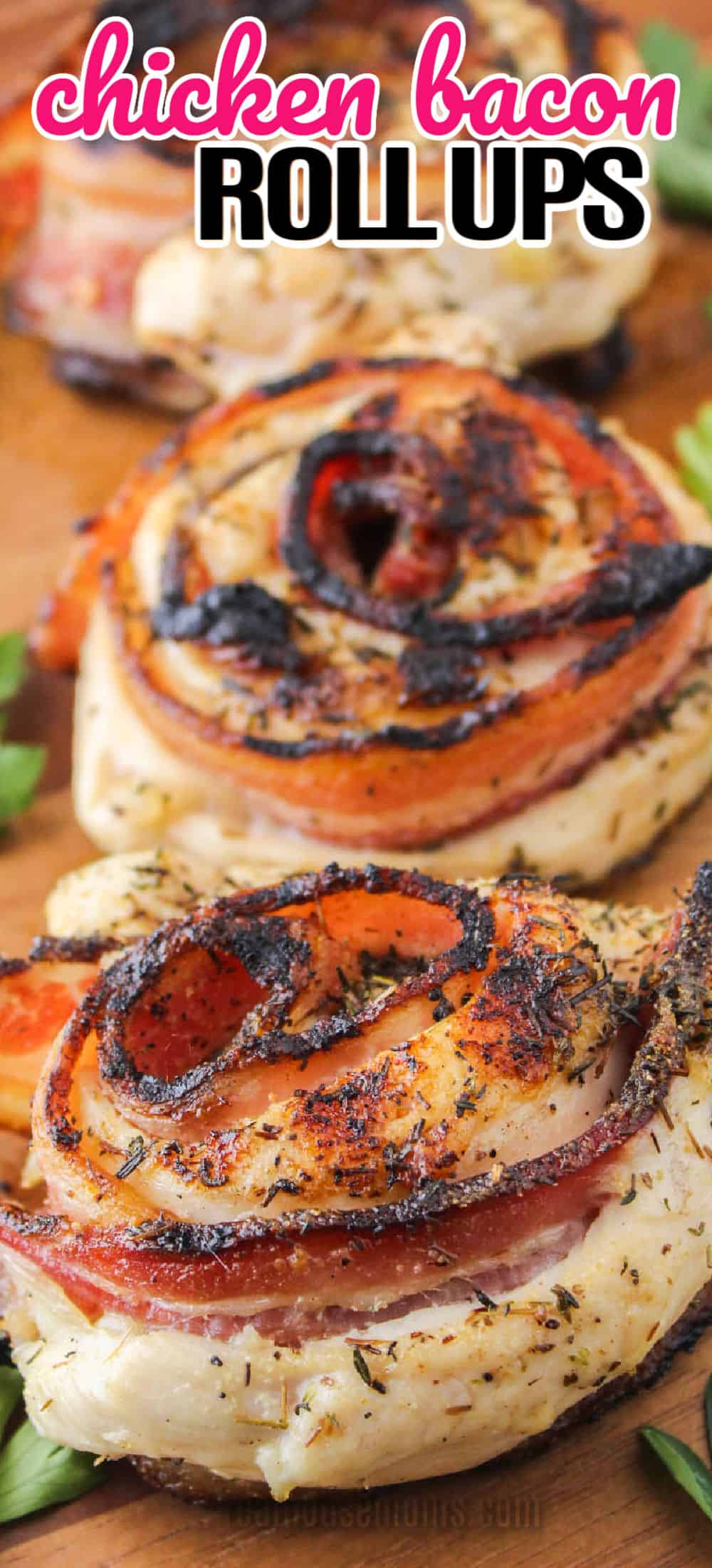 Grilled Chicken Bacon Roll Ups ⋆ Real Housemoms