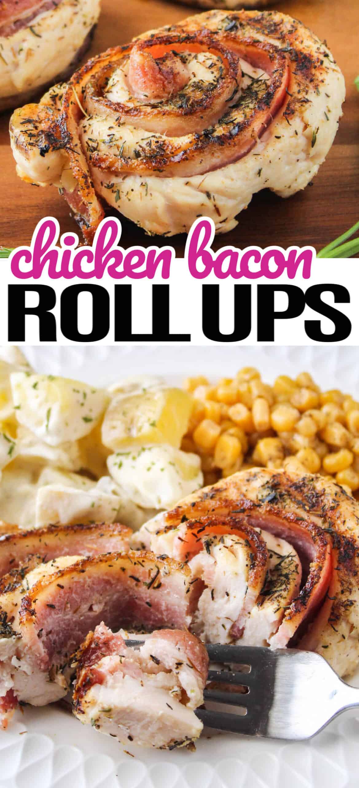 Grilled Chicken Bacon Roll Ups ⋆ Real Housemoms