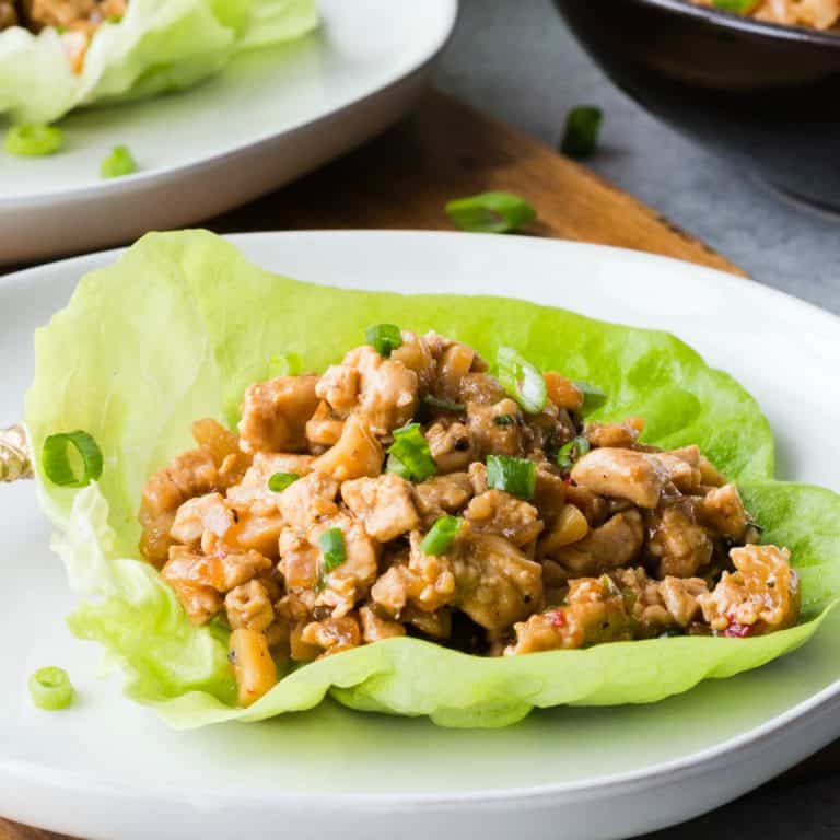 Chicken Lettuce Wraps