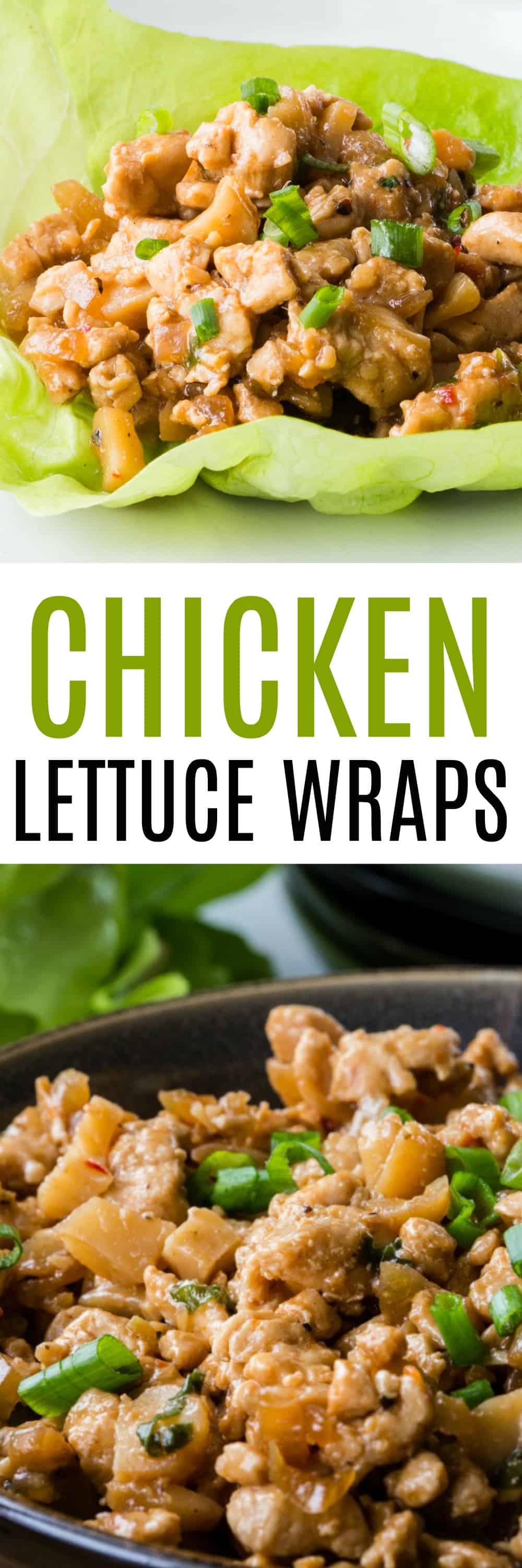 Chicken Lettuce Wraps ⋆ Real Housemoms