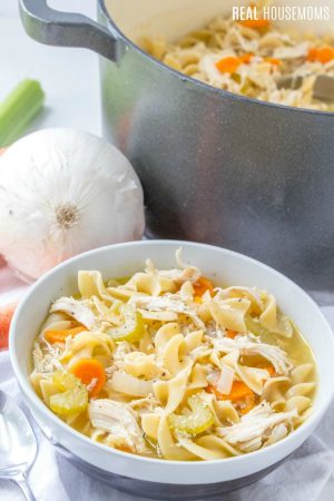 Chicken Noodle Soup with Video ⋆ Real Housemoms