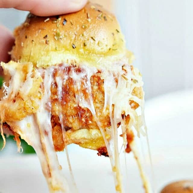 Chicken Parmesan Sliders With Video Real Housemoms