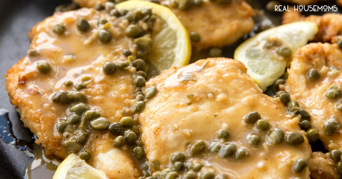 Chicken Piccata - Real Housemoms
