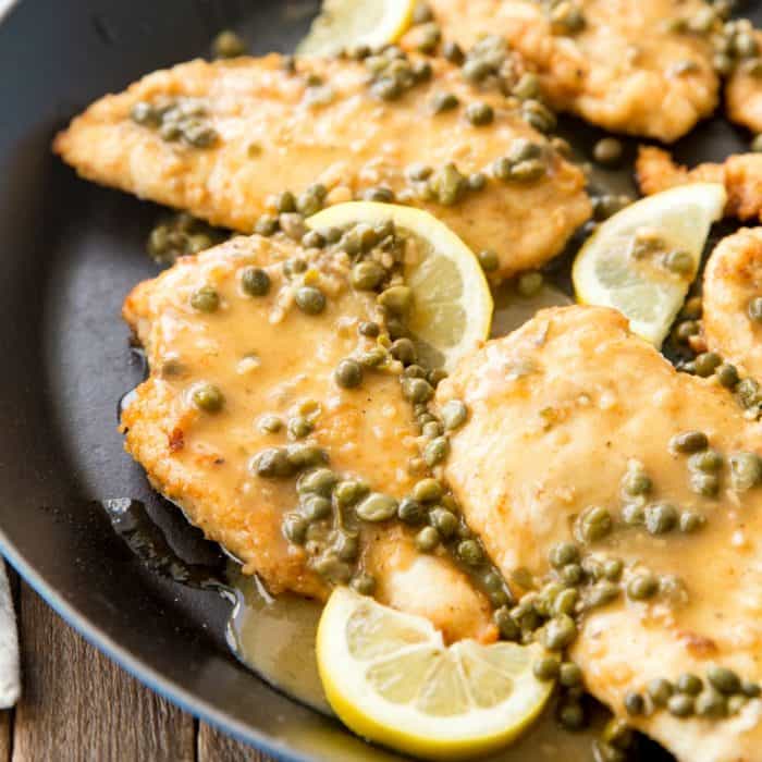 Chicken Piccata Recipe with Video ⋆ Real Housemoms