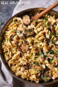 One Pan Chicken Stroganoff ⋆ Real Housemoms