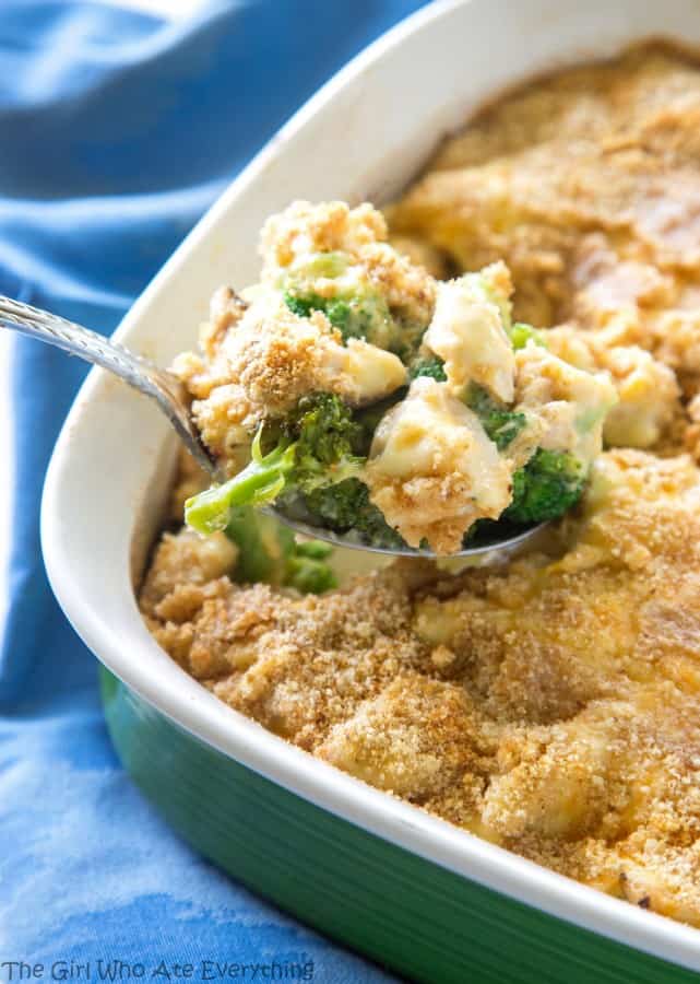 Chicken and Broccoli Bake - The Girl Who Ate Everything