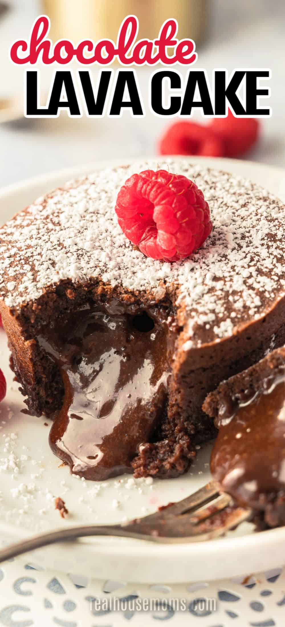 Chocolate Lava Cake ⋆ Real Housemoms