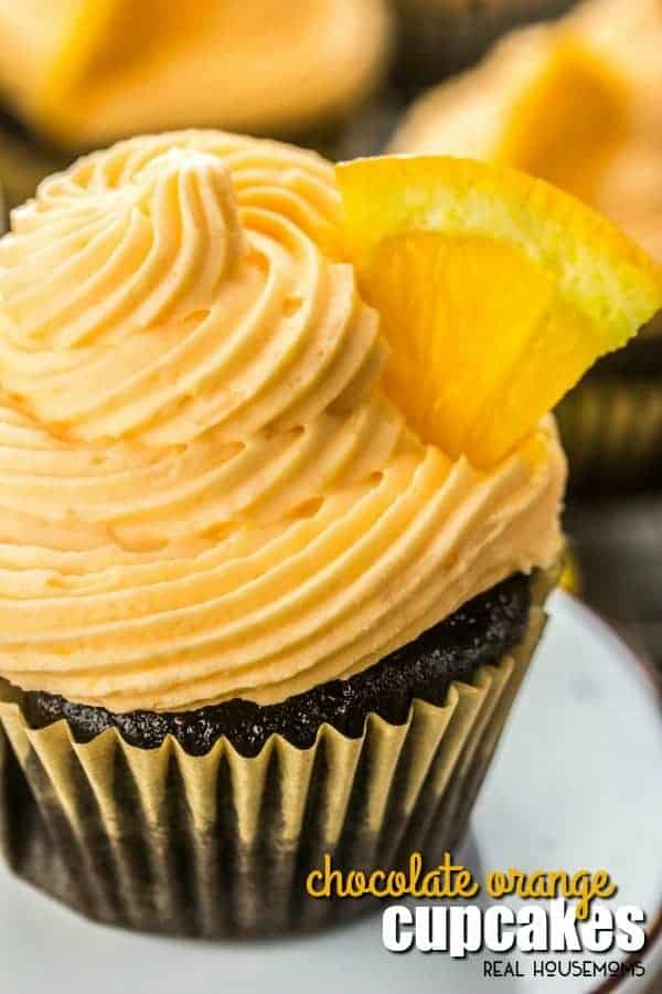 Chocolate and orange is a yummy flavor combination that will seriously excite your taste buds. These easy Chocolate Orange Cupcakes are a favorite with everyone!