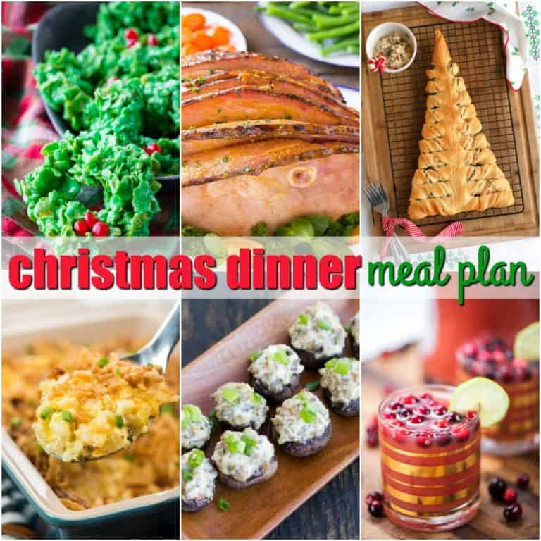 Bring your family & friends around the dinner table with our Christmas Dinner Meal Plan! Each recipe is a family favorite from our house to yours to celebrate the season!