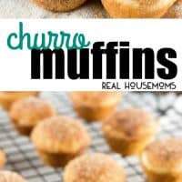 Churro Muffins transform a sweet cinnamon Mexican dessert into bite-sized mini muffins that are baked instead of fried!
