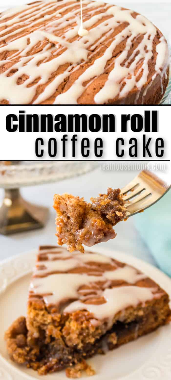 The Best Cinnamon Roll Coffee Cake ⋆ Real Housemoms