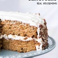 Everyone loves a Classic Carrot Cake! When it's topped with the best cream cheese frosting you have a winner that's perfect for Easter dessert or any time!