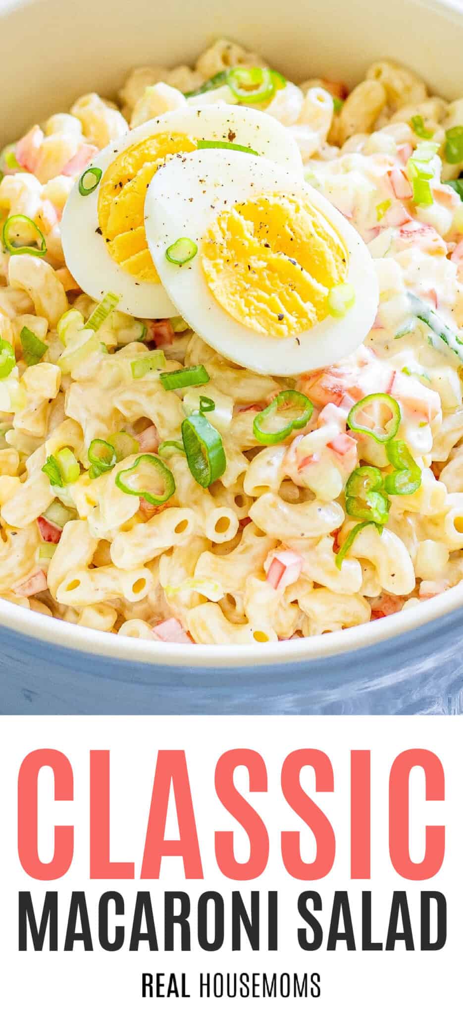 Easy Classic Macaroni Salad Recipe ⋆ Real Housemoms
