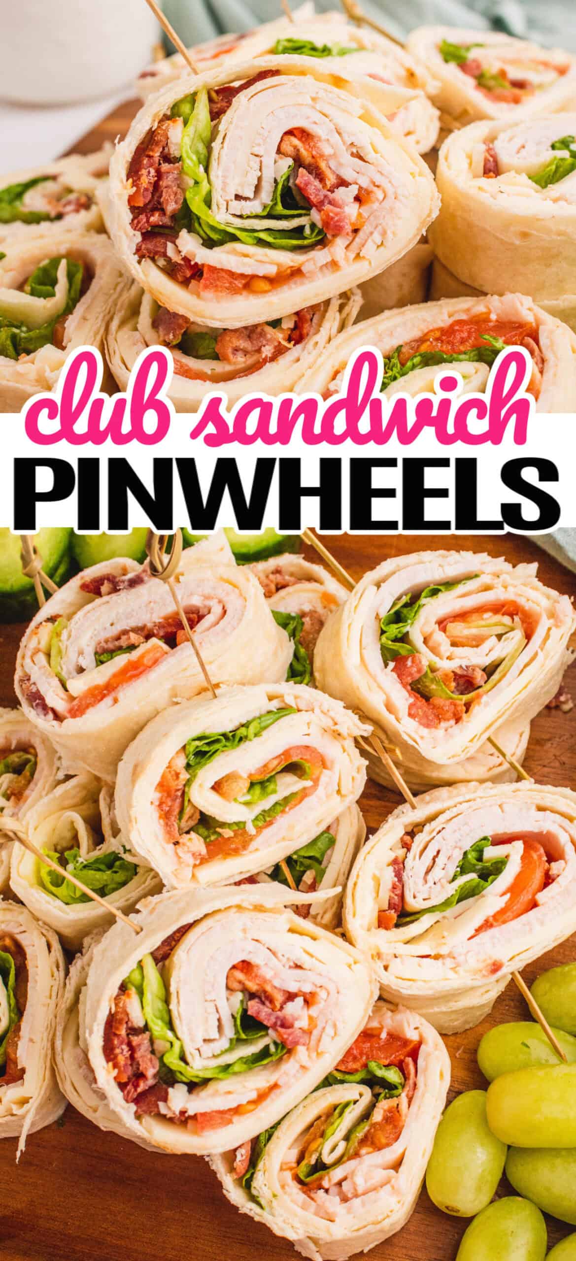 Club Sandwich Pinwheels ⋆ Real Housemoms