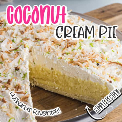 Easy Coconut Cream Pie Recipe ⋆ Real Housemoms