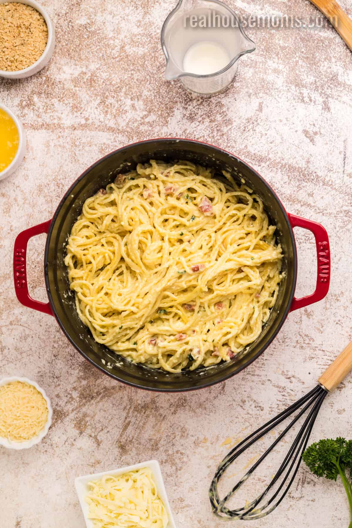 Olive Garden Spaghetti Carbonara - CopyKat Recipes