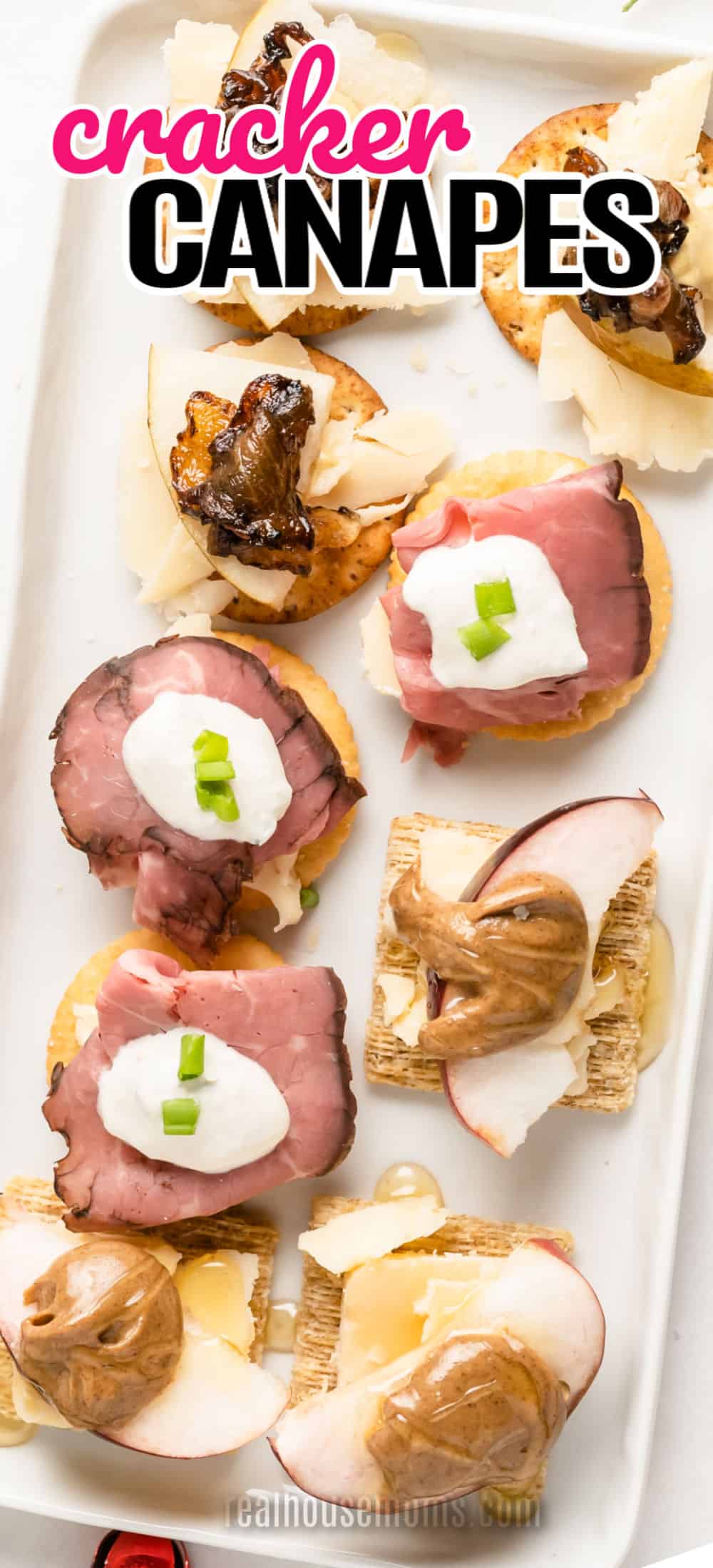 Cracker Canapes ⋆ Real Housemoms