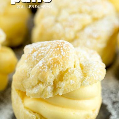 These are the best Cream Puffs and you won't believe how crazy simple they are to make!