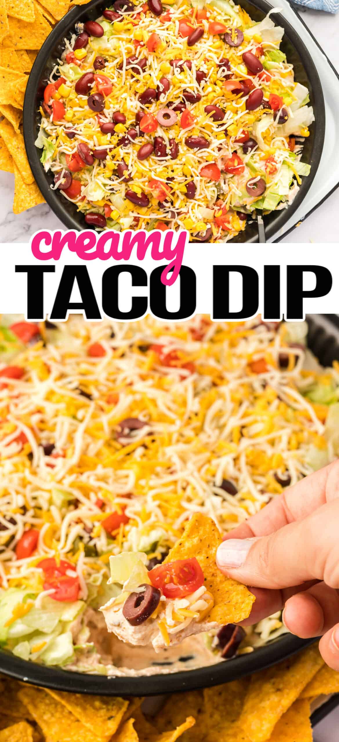 Creamy Taco Dip ⋆ Real Housemoms