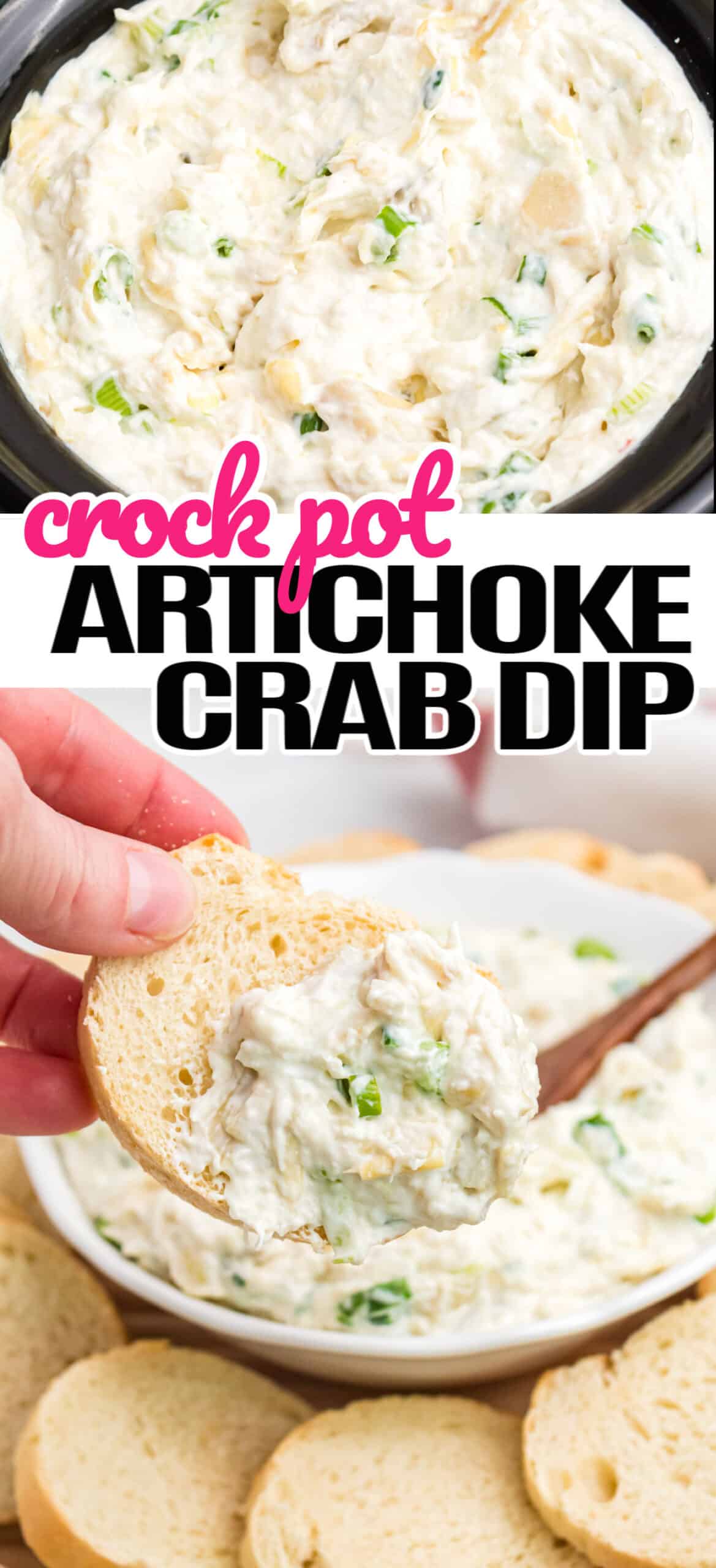 Crock Pot Artichoke Crab Dip