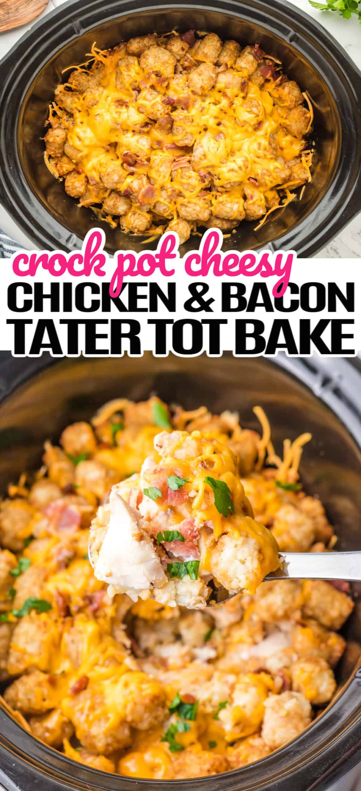 Crock Pot Cheesy Chicken Bacon And Tater Tot Bake ⋆ Real Housemoms 2959