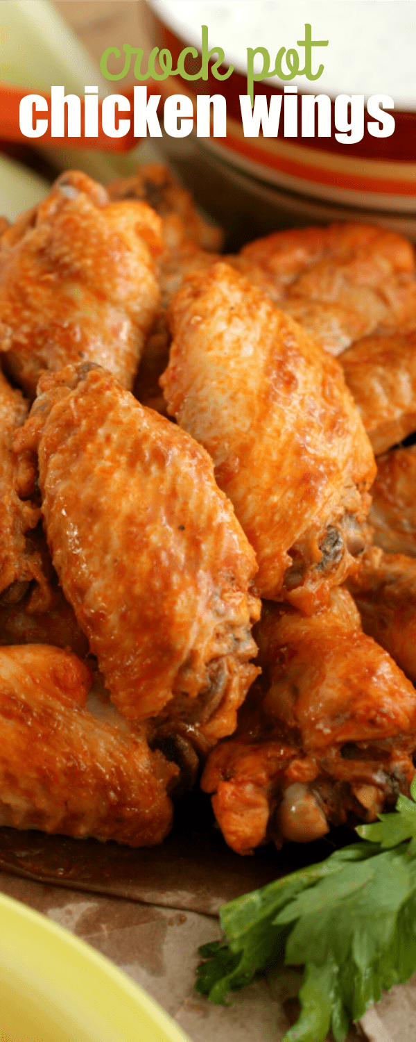 Crock Pot Chicken Wings Recipe ⋆ Real Housemoms