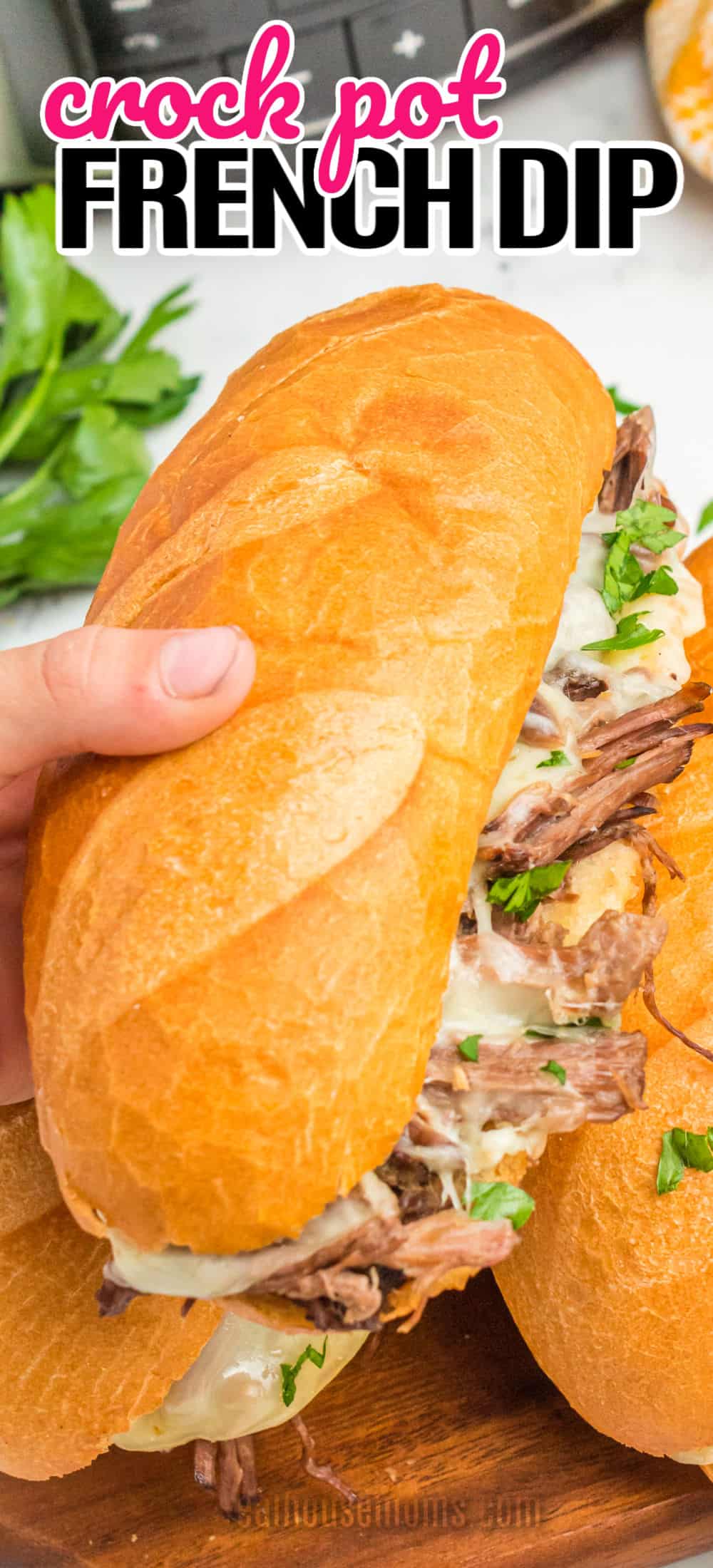 Crock Pot French Dip Sandwich ⋆ Real Housemoms