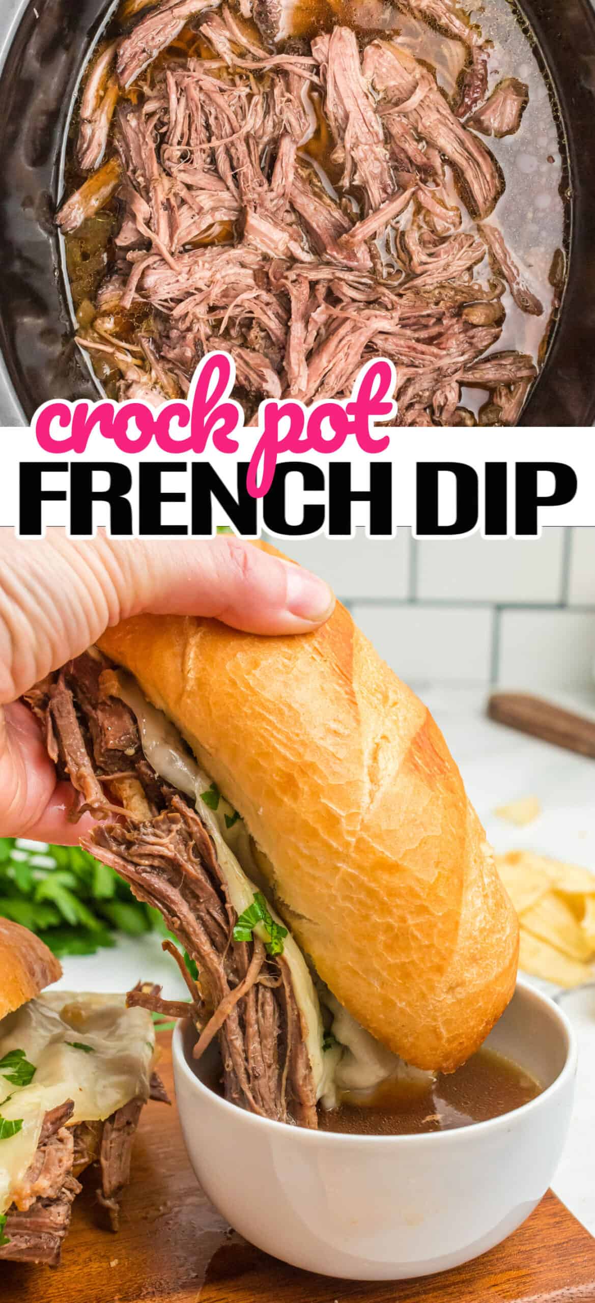 Crock Pot French Dip Sandwich ⋆ Real Housemoms