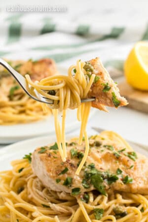 Crock Pot Lemon Italian Chicken with Capers ⋆ Real Housemoms