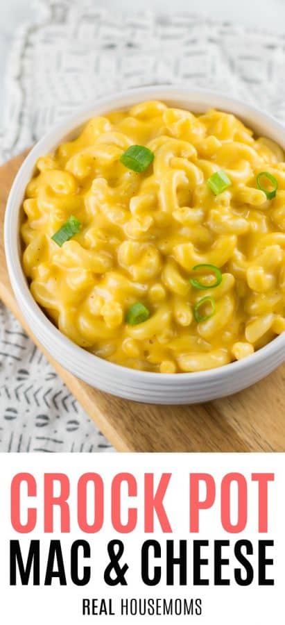 mac and cheese with evaporated milk in a crock pot