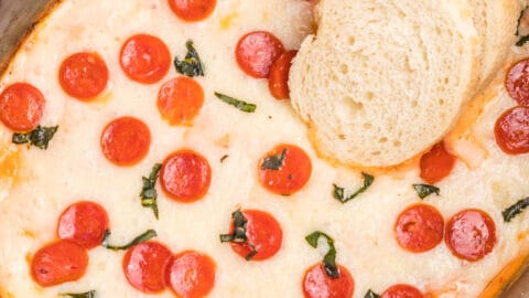 Slow Cooker Pizza Dip - The Magical Slow Cooker