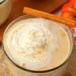 Did you know you can make a slow version of PSLs? This CROCK POT PUMPKIN SPICE LATTE is a delicious drink that's perfect for parties, brunches and coffee dates with friends!