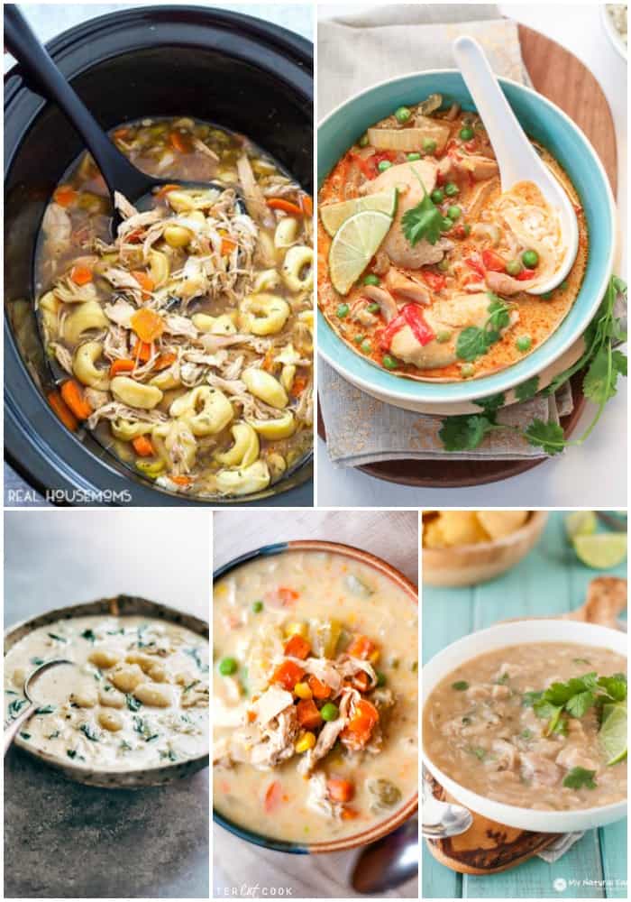 These 25 CROCK POT SOUP RECIPES are pure comfort food to warm you through and through. So are creamy, some are meaty, but they're all crazy good and surprisingly easy to make!