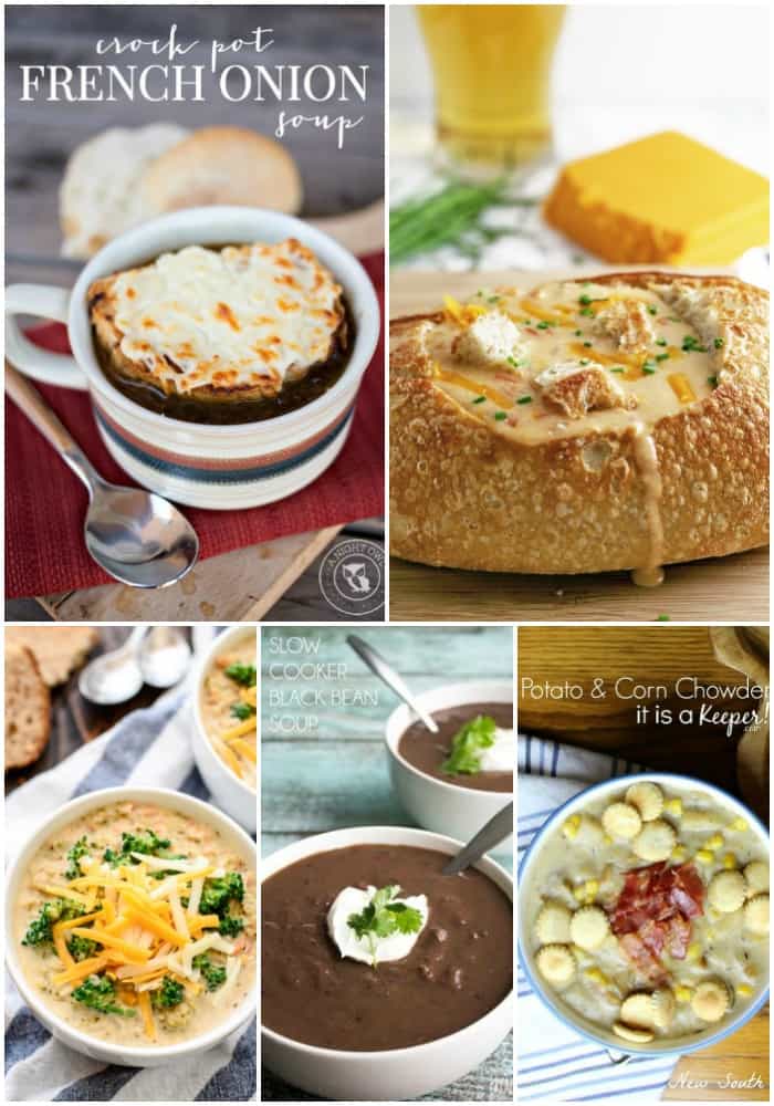 These 25 CROCK POT SOUP RECIPES are pure comfort food to warm you through and through. So are creamy, some are meaty, but they're all crazy good and surprisingly easy to make!