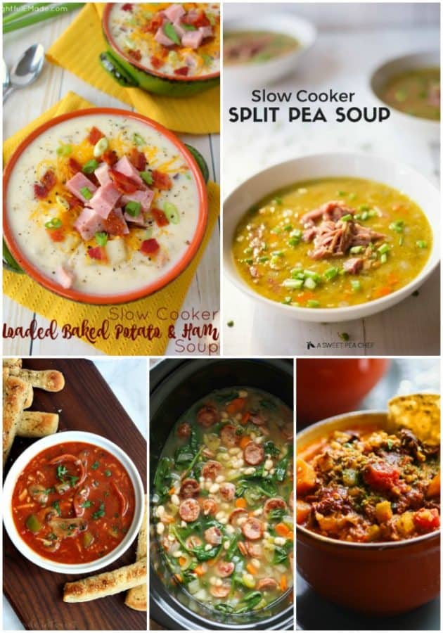 25 Crock Pot Soup Recipes ⋆ Real Housemoms