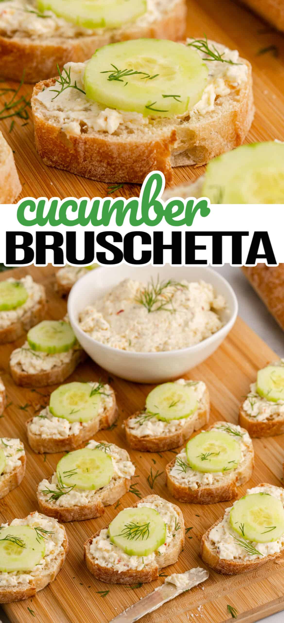 Cucumber Bruschetta ⋆ Real Housemoms