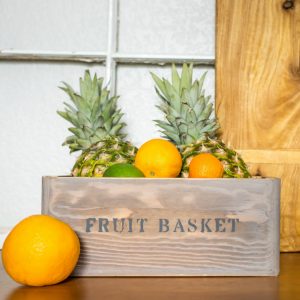 DIY Farmhouse Fruit Basket