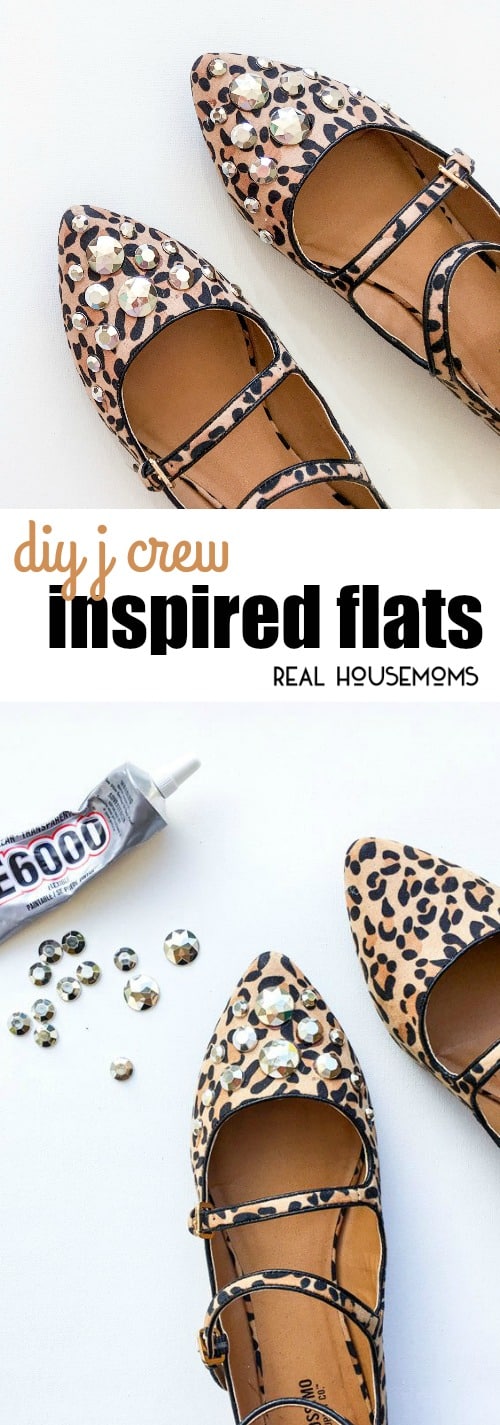 DIY J Crew Inspired Flats ⋆ Real Housemoms