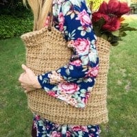With sunnier days around the corner, I have an easy DIY JUTE AND CROCHET TOTE that will knock the socks off your savings account!